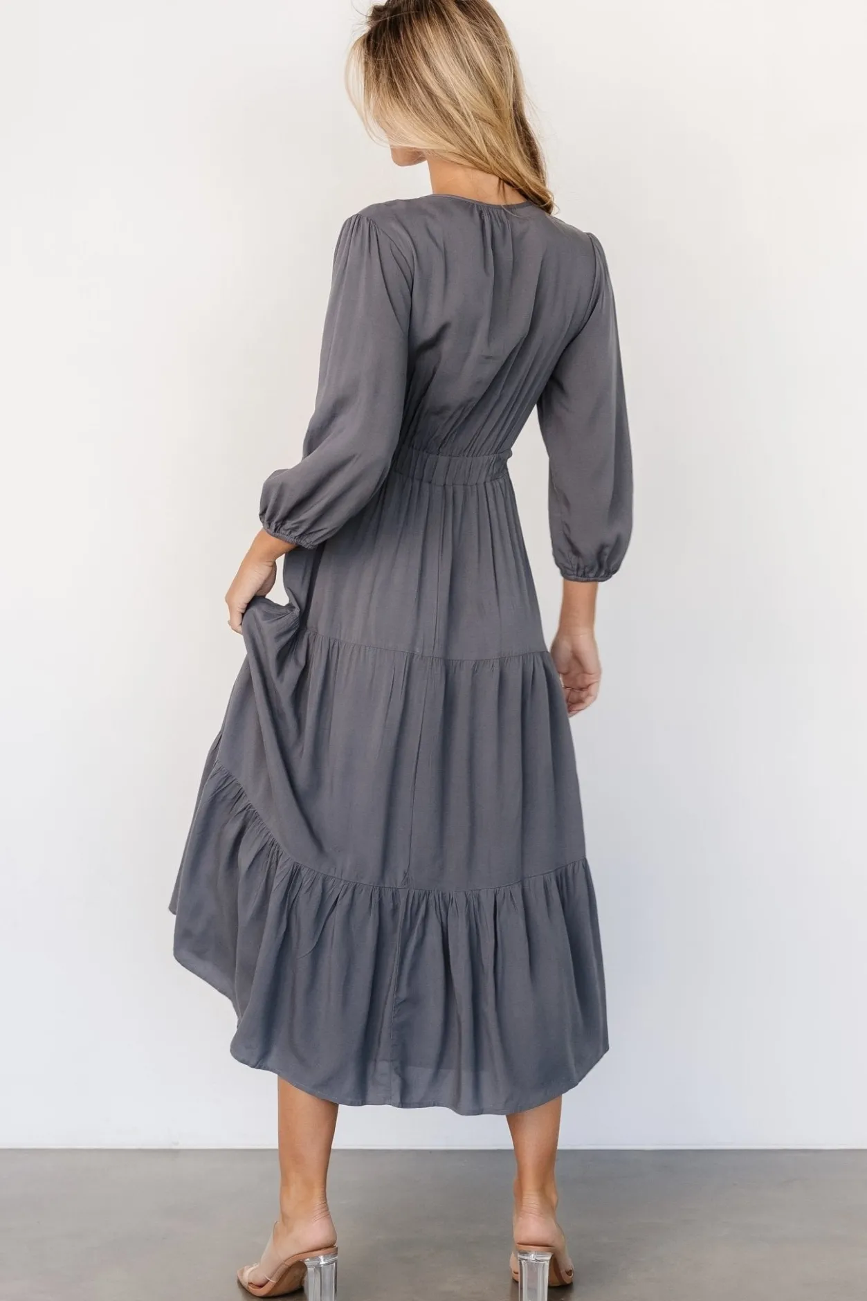 Online Baltic Born Antonia Dress | Dark Gray DarkGray