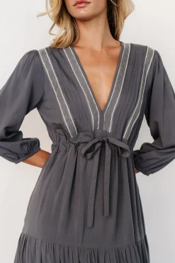 Online Baltic Born Antonia Dress | Dark Gray DarkGray