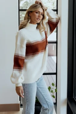 Outlet Baltic Born Antonov Turtle Neck Sweater | Cream + Spice Cream+Spice