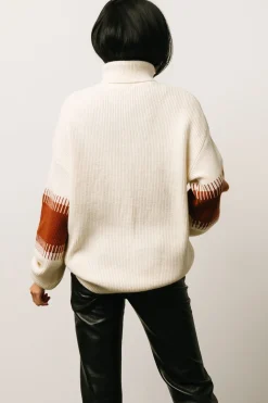 Outlet Baltic Born Antonov Turtle Neck Sweater | Cream + Spice Cream+Spice