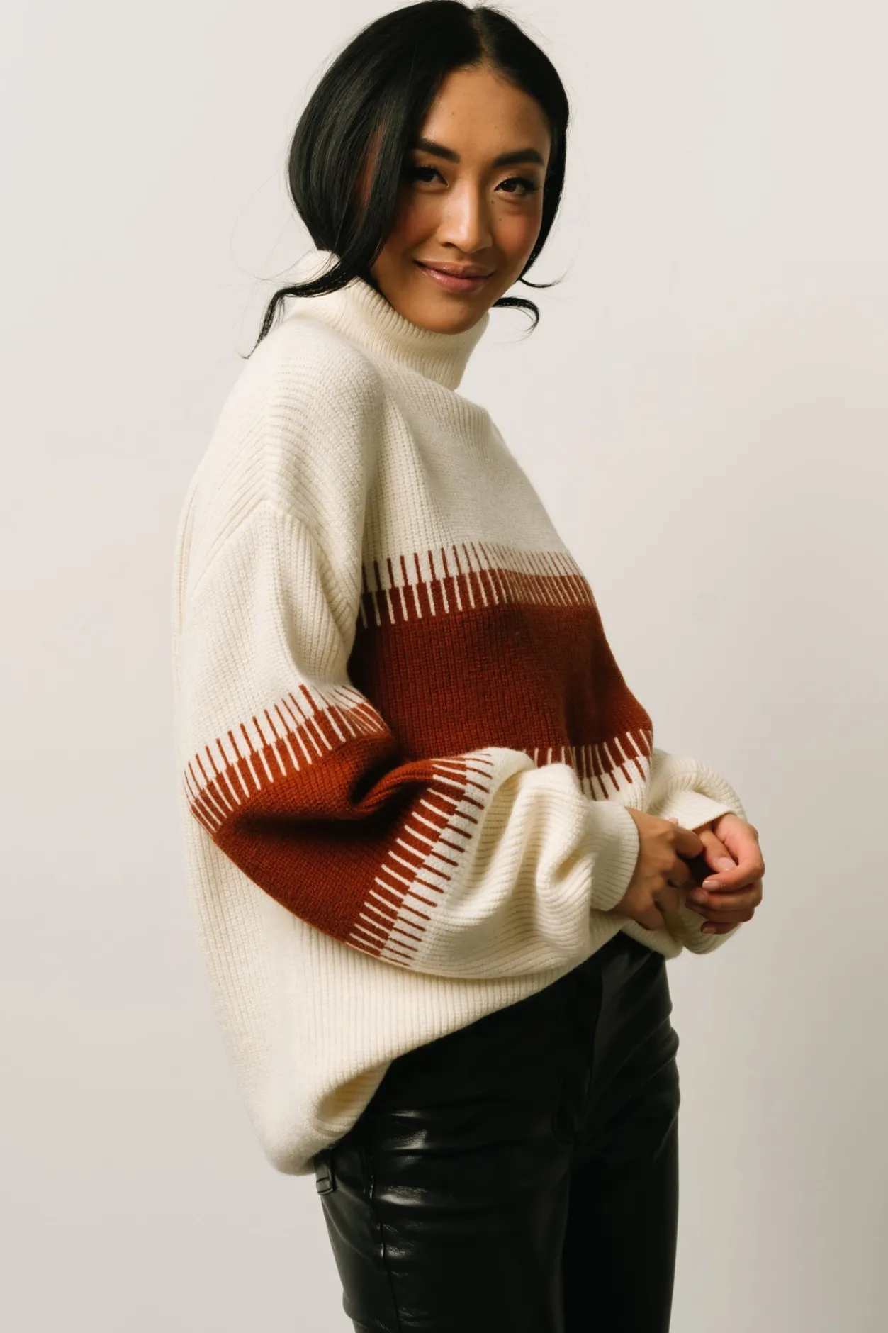 Outlet Baltic Born Antonov Turtle Neck Sweater | Cream + Spice Cream+Spice