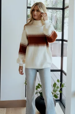 Outlet Baltic Born Antonov Turtle Neck Sweater | Cream + Spice Cream+Spice