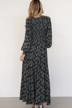 Sale Baltic Born Anya Maxi Dress | Hunter Green Print HunterGreenPrint