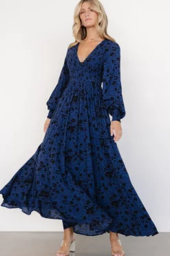 Clearance Baltic Born Anya Maxi Dress | Vintage Navy Floral VintageNavyFloral