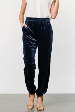 Outlet Baltic Born Archie Velvet Jogger Pants | Peacock