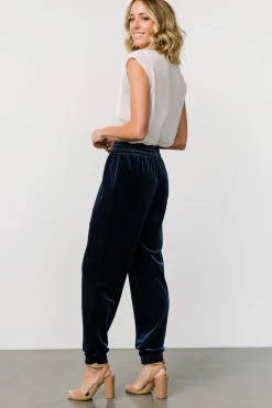 Outlet Baltic Born Archie Velvet Jogger Pants | Peacock