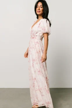 Hot Baltic Born Ardley Maxi Dress | Mauve Floral MauveFloral