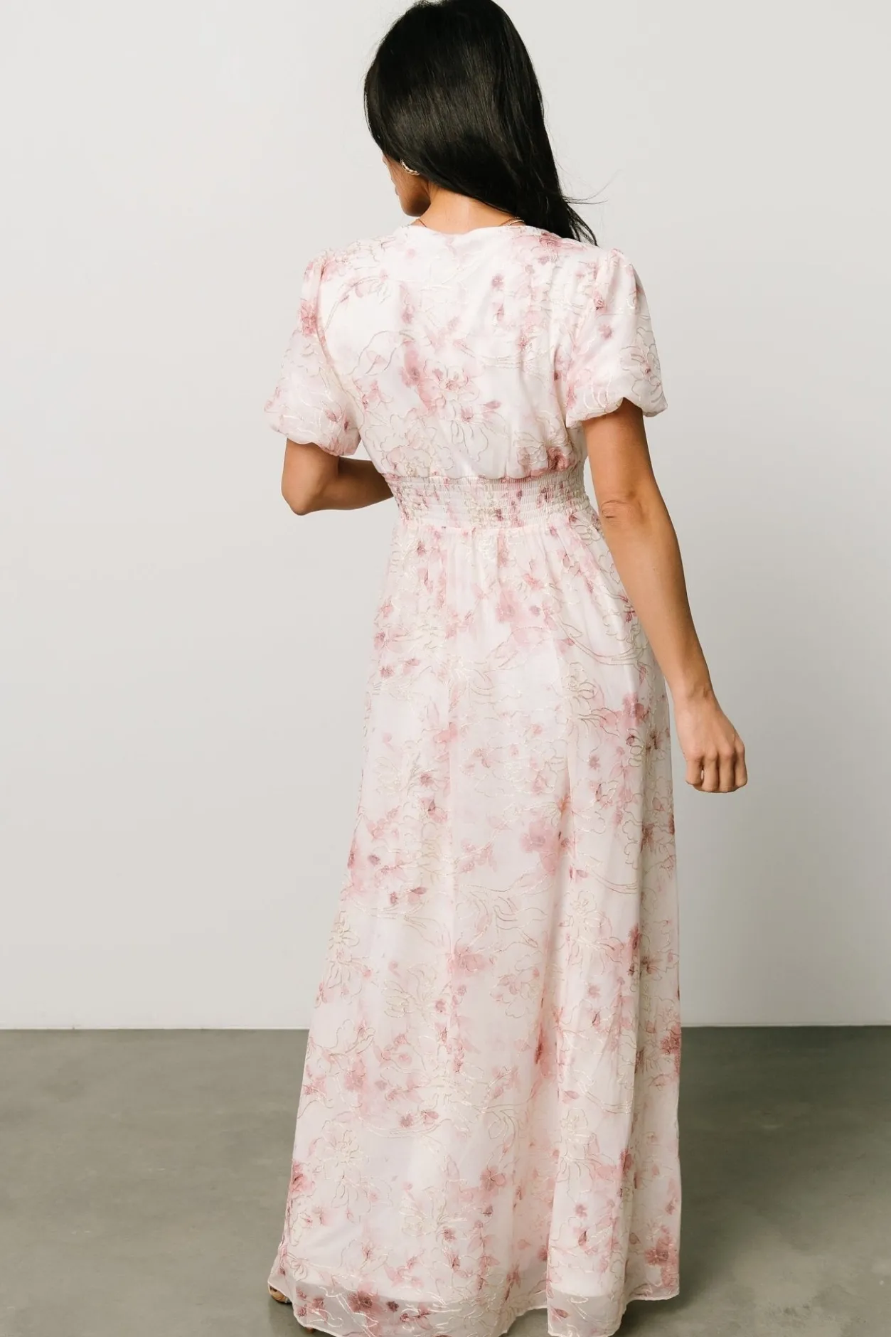 Hot Baltic Born Ardley Maxi Dress | Mauve Floral MauveFloral