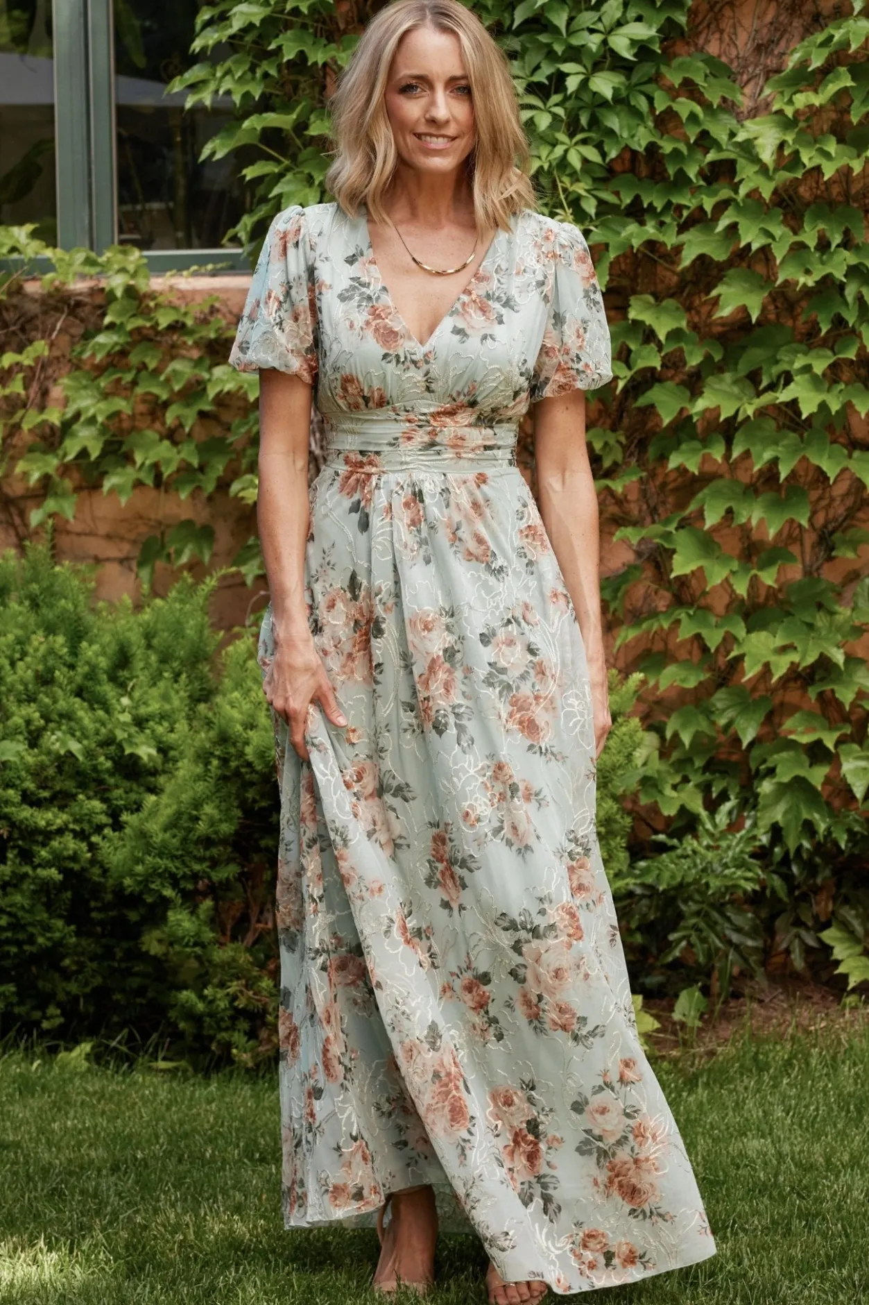 Online Baltic Born Ardley Maxi Dress | Sage Floral SageFloral