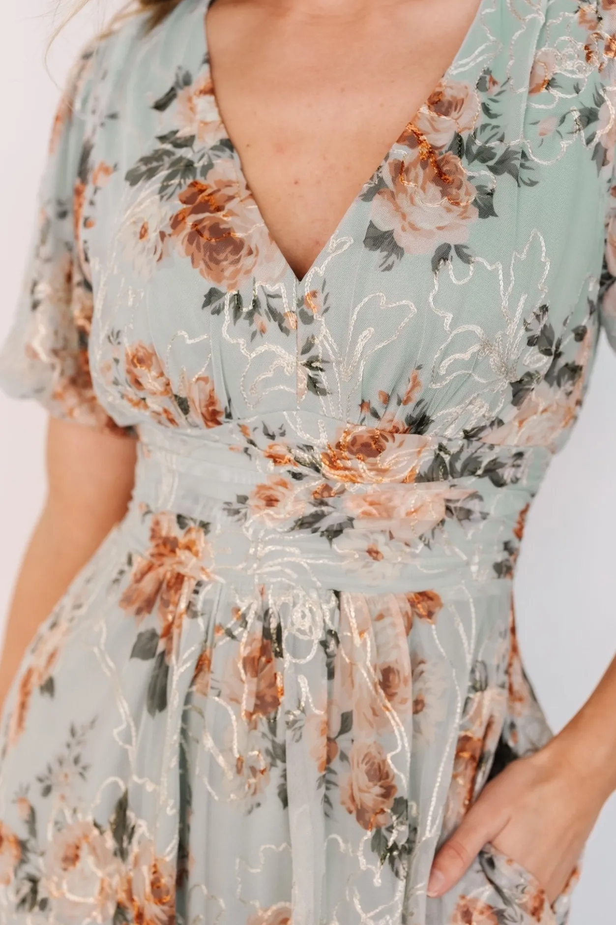 Online Baltic Born Ardley Maxi Dress | Sage Floral SageFloral