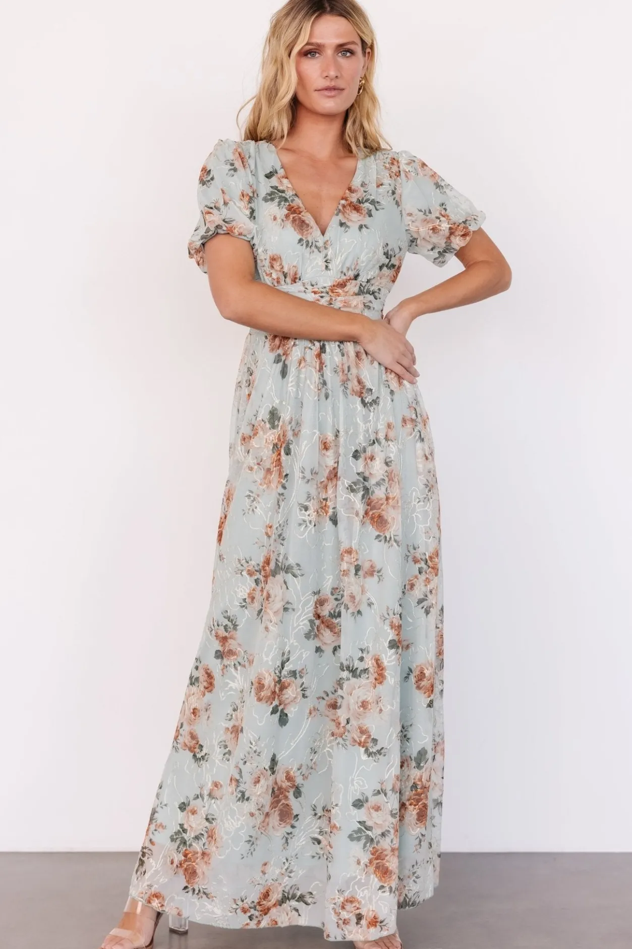 Online Baltic Born Ardley Maxi Dress | Sage Floral SageFloral