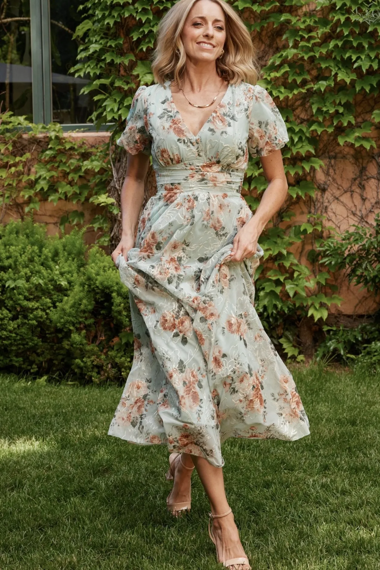 Online Baltic Born Ardley Maxi Dress | Sage Floral SageFloral