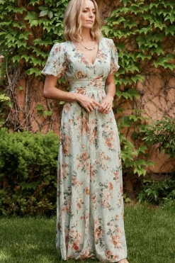 Online Baltic Born Ardley Maxi Dress | Sage Floral SageFloral