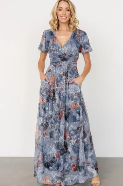Best Baltic Born Ardley Maxi Dress | Slate Print SlatePrint