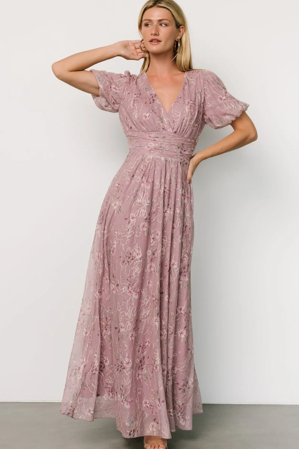 Fashion Baltic Born Ardley Maxi Dress | Vintage Plum Floral VintagePlumFloral