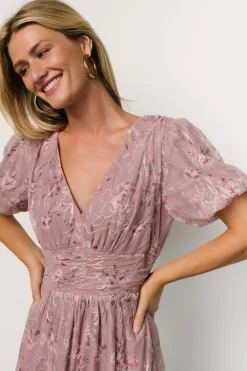 Fashion Baltic Born Ardley Maxi Dress | Vintage Plum Floral VintagePlumFloral