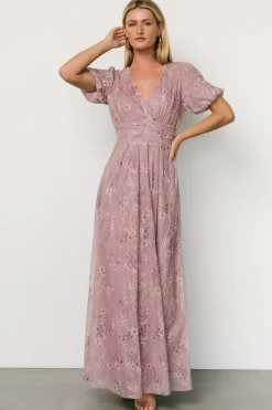 Fashion Baltic Born Ardley Maxi Dress | Vintage Plum Floral VintagePlumFloral