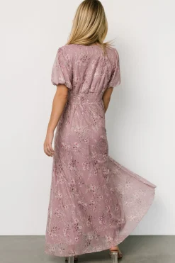 Fashion Baltic Born Ardley Maxi Dress | Vintage Plum Floral VintagePlumFloral