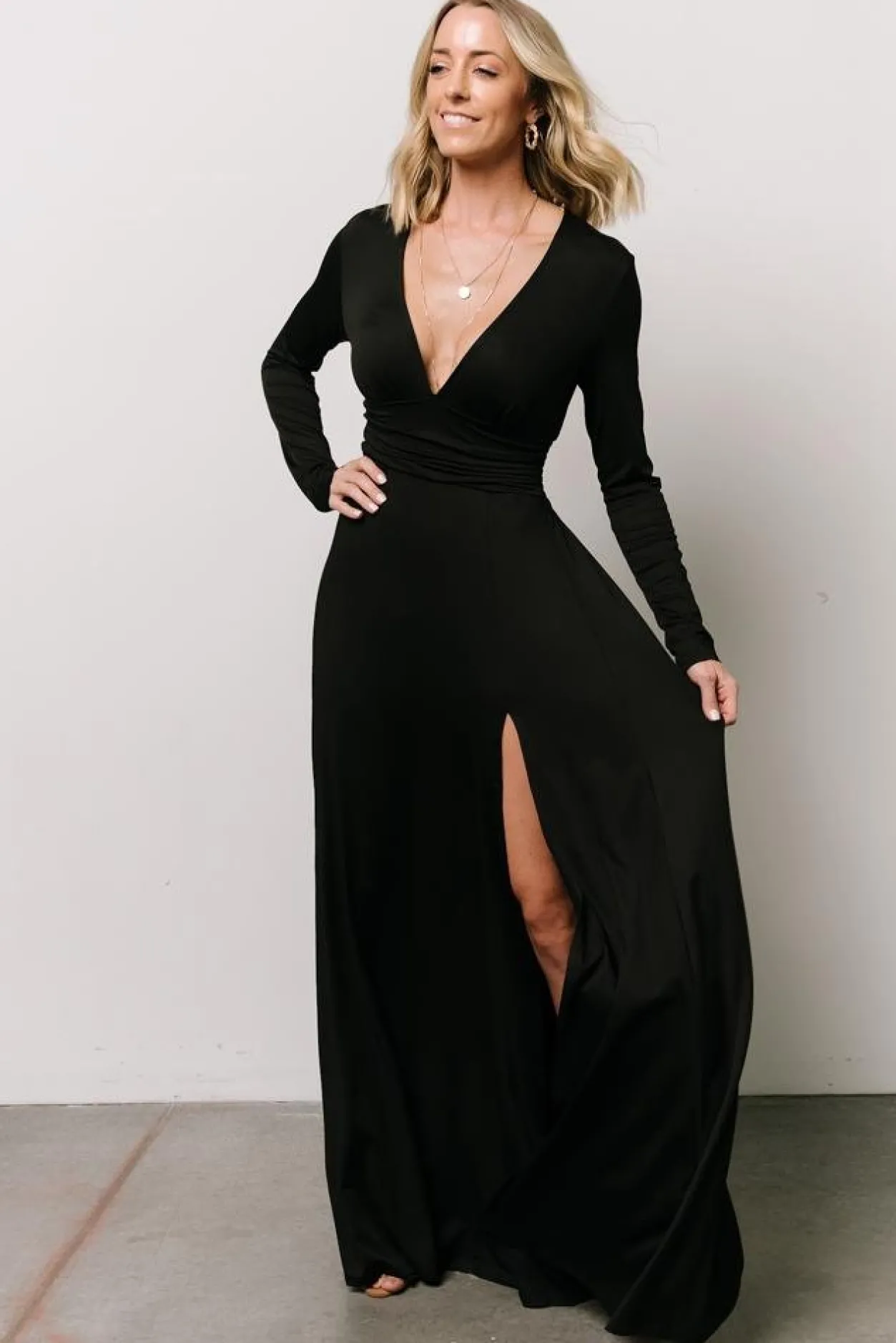 Clearance Baltic Born Arianna Maxi Dress | Black