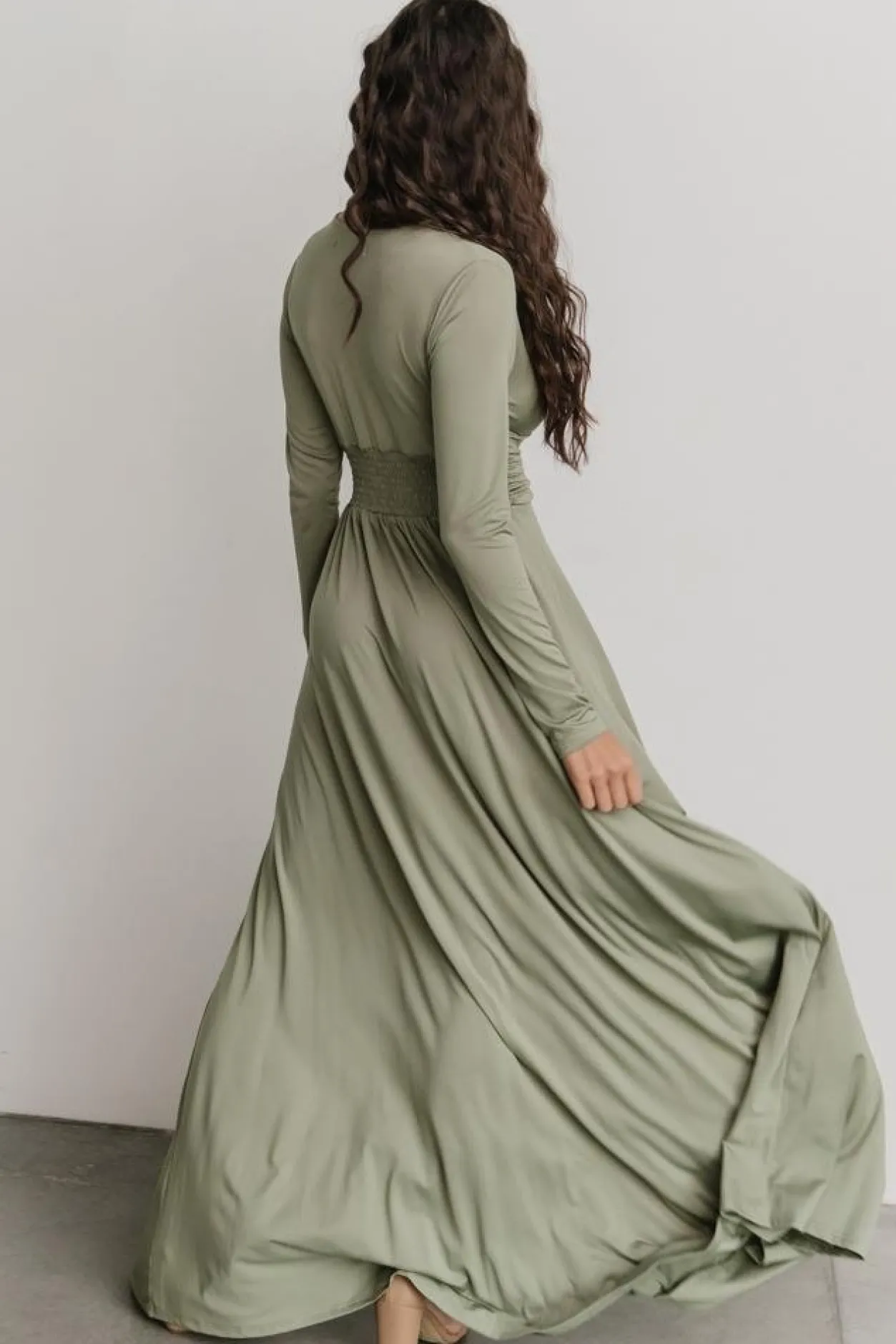 Outlet Baltic Born Arianna Maxi Dress | Dusty Sage DustySage