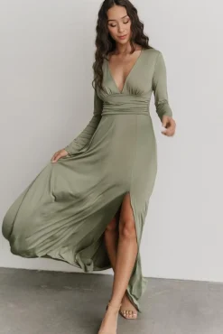 Outlet Baltic Born Arianna Maxi Dress | Dusty Sage DustySage