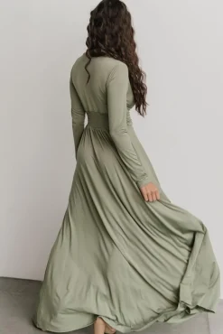 Outlet Baltic Born Arianna Maxi Dress | Dusty Sage DustySage