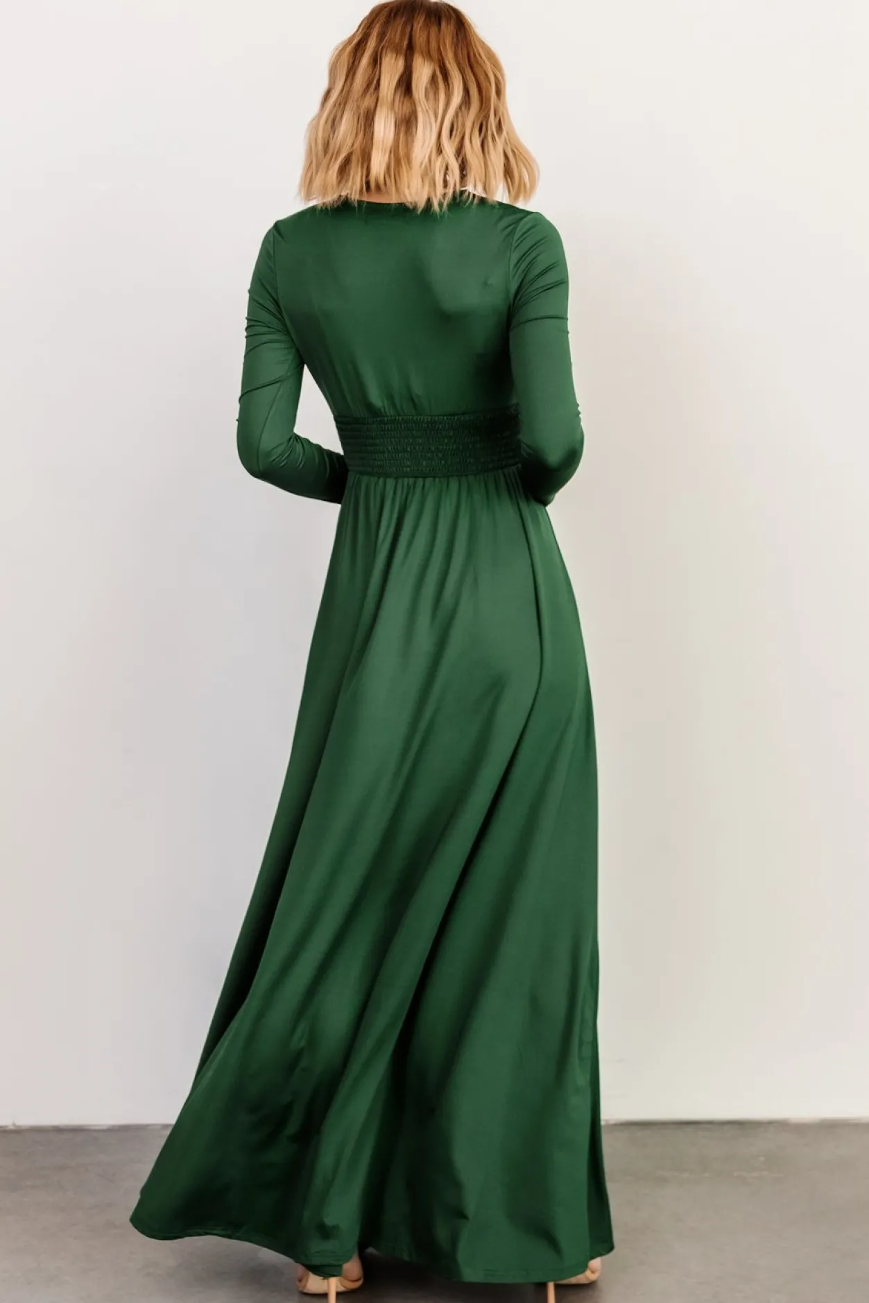 Sale Baltic Born Arianna Maxi Dress | Hunter Green HunterGreen