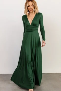 Sale Baltic Born Arianna Maxi Dress | Hunter Green HunterGreen
