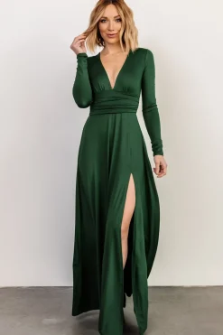 Sale Baltic Born Arianna Maxi Dress | Hunter Green HunterGreen