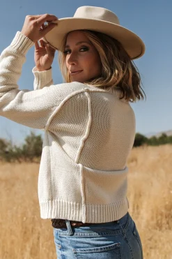 Discount Baltic Born Arielle Knit Sweater | Ivory