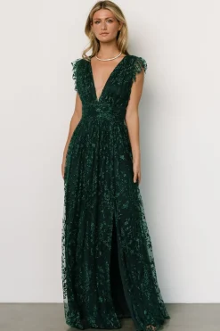 Fashion Baltic Born Arlene Shimmer Gown | Emerald