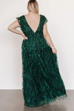 Fashion Baltic Born Arlene Shimmer Gown | Emerald