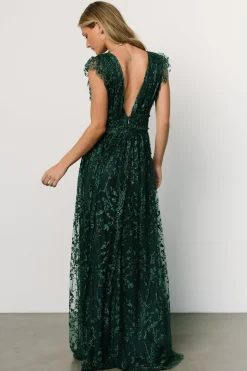 Fashion Baltic Born Arlene Shimmer Gown | Emerald