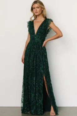 Fashion Baltic Born Arlene Shimmer Gown | Emerald