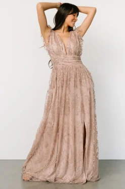 Fashion Baltic Born Arlene Shimmer Gown | Nude Rose NudeRose
