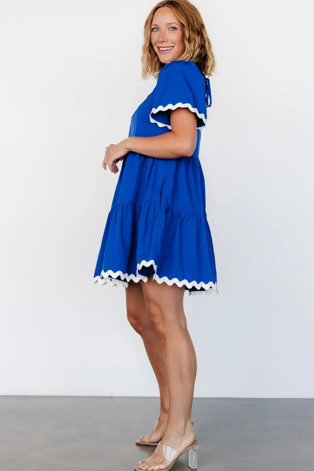 Hot Baltic Born Astra Short Dress | Royal Blue RoyalBlue