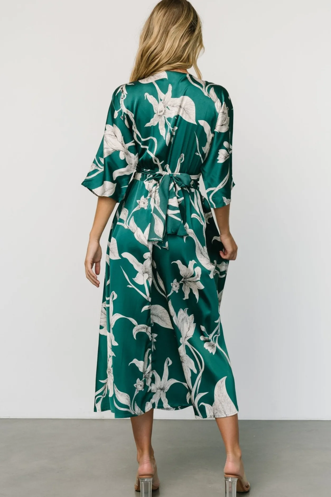 Outlet Baltic Born Avryll Front Tie Dress | Green