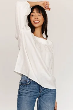 Hot Baltic Born Aya Woven Top | Off White OffWhite