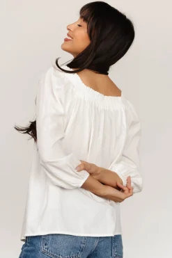 Hot Baltic Born Aya Woven Top | Off White OffWhite