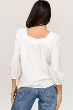 Hot Baltic Born Aya Woven Top | Off White OffWhite