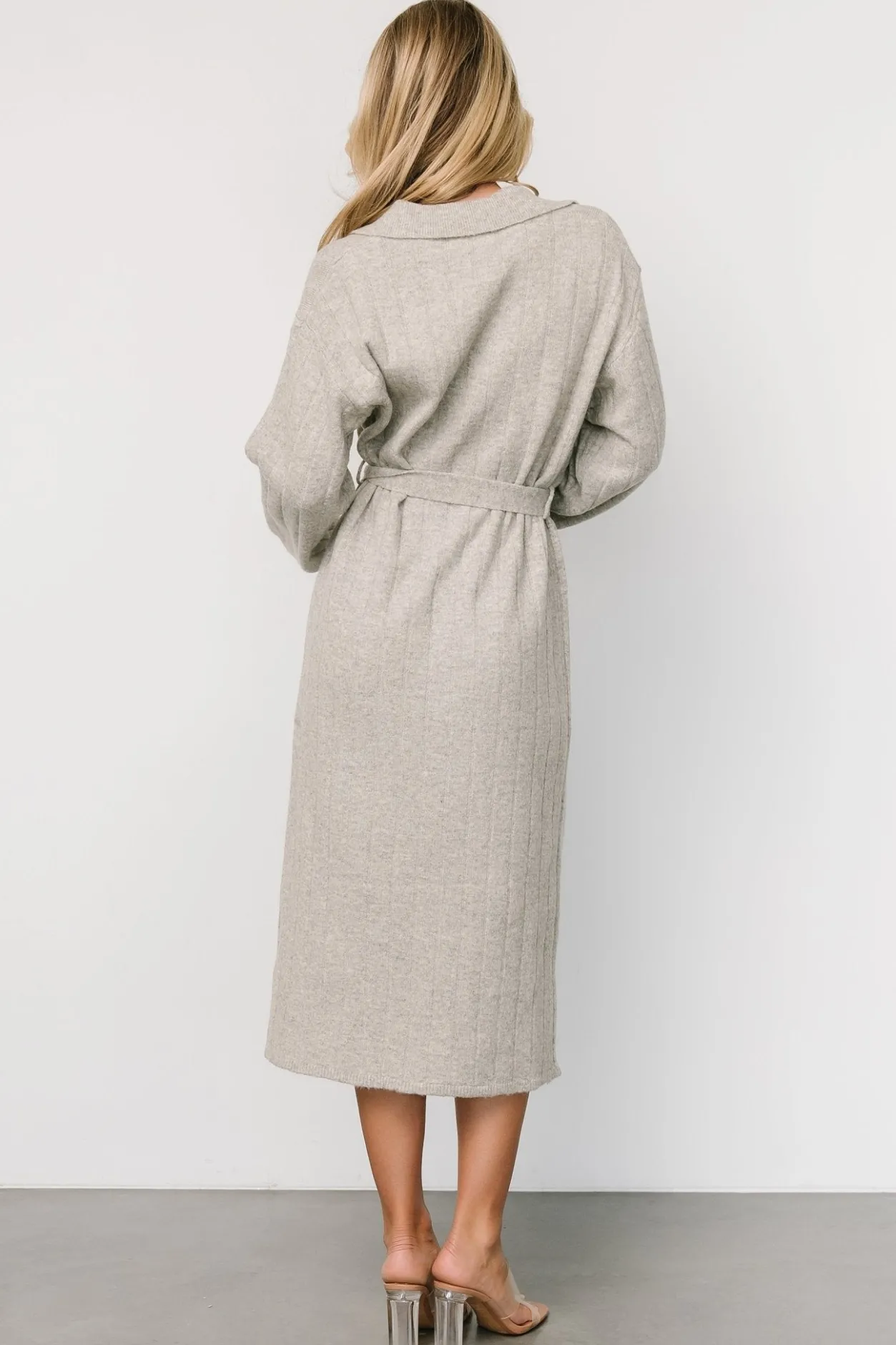 Outlet Baltic Born Barrie Sweater Dress | Gray