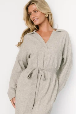 Outlet Baltic Born Barrie Sweater Dress | Gray