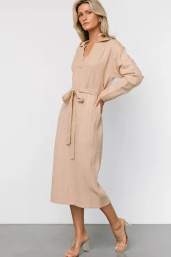 Sale Baltic Born Barrie Sweater Dress | Light Tan LightTan