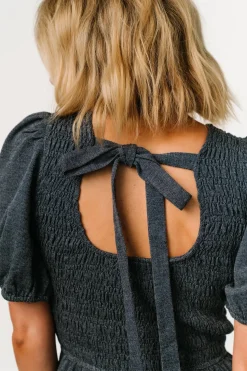 Hot Baltic Born Beaumont Romper | Dark Heather Blue DarkHeatherBlue