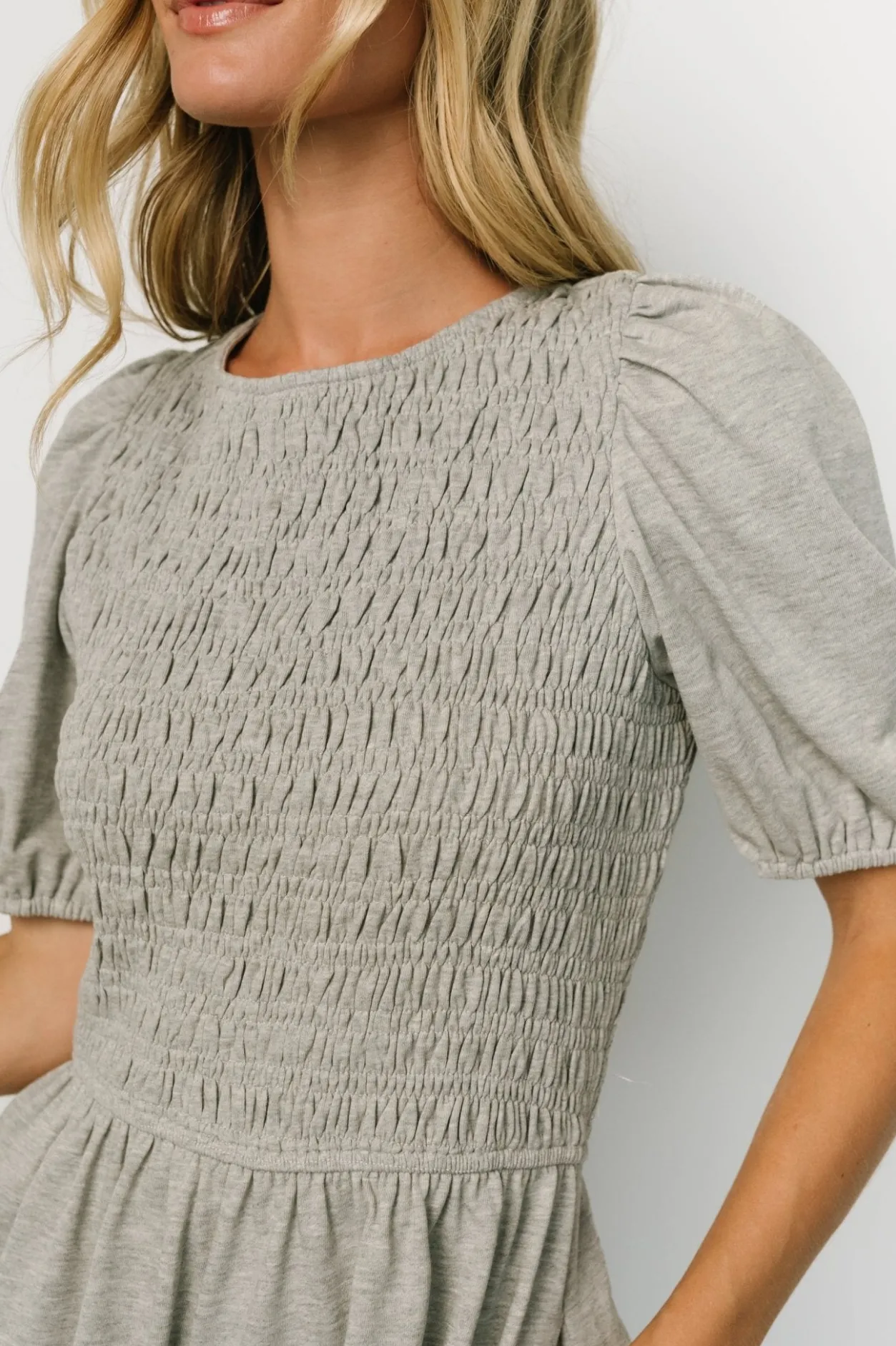 Discount Baltic Born Beaumont Romper | Heather Gray HeatherGray