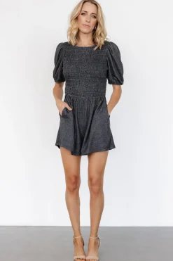 Best Baltic Born Beaumont Romper | Heather Black HeatherBlack