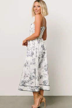 Hot Baltic Born Bellagio Midi Dress | Slate Floral SlateFloral