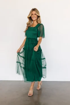 Fashion Baltic Born Bexley Tulle Dress | Dark Green DarkGreen