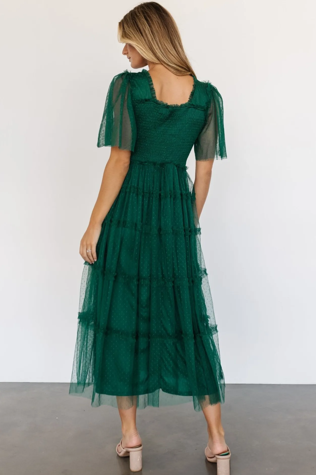 Fashion Baltic Born Bexley Tulle Dress | Dark Green DarkGreen