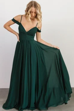 Fashion Baltic Born Bianca Lace Maxi Dress | Emerald